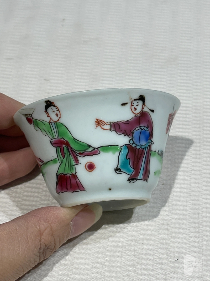 清代 粉彩瓷器一组十九件 - 图2
